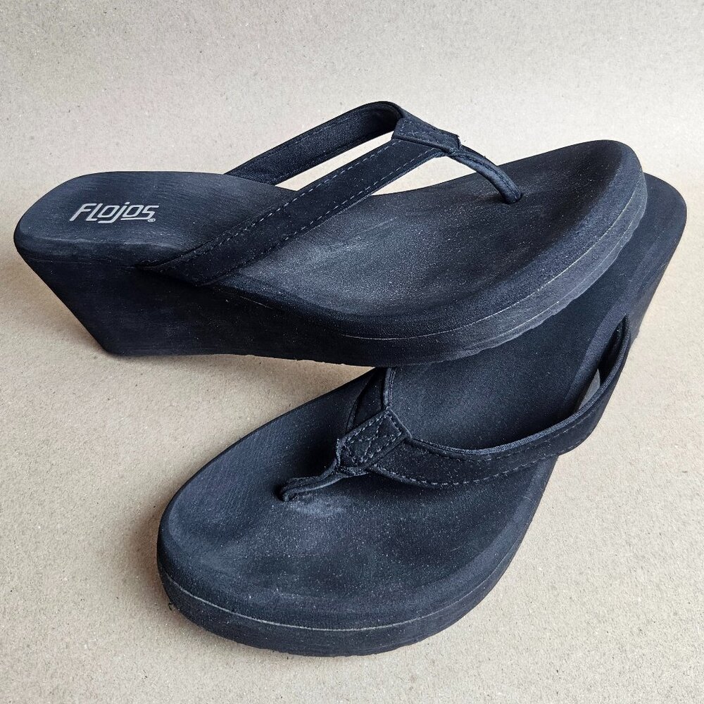 Flojos Womens Brown Olivia Wedge Platform Sandal Summer Neutral Vacation Chunky